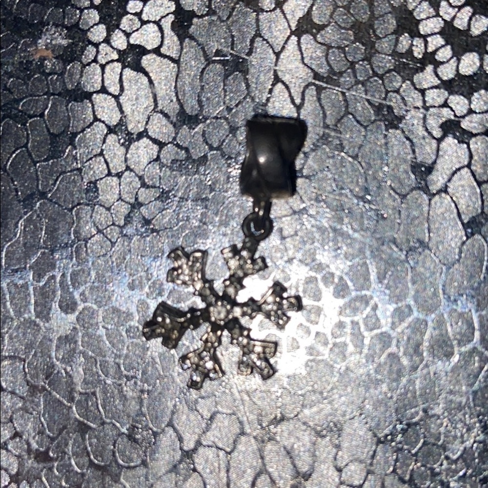 Silver Snowflake Pandora Charm